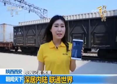 【行走“一带一路”】陕西西安 深居内陆 联通世界 陕西货物进出口新篇章